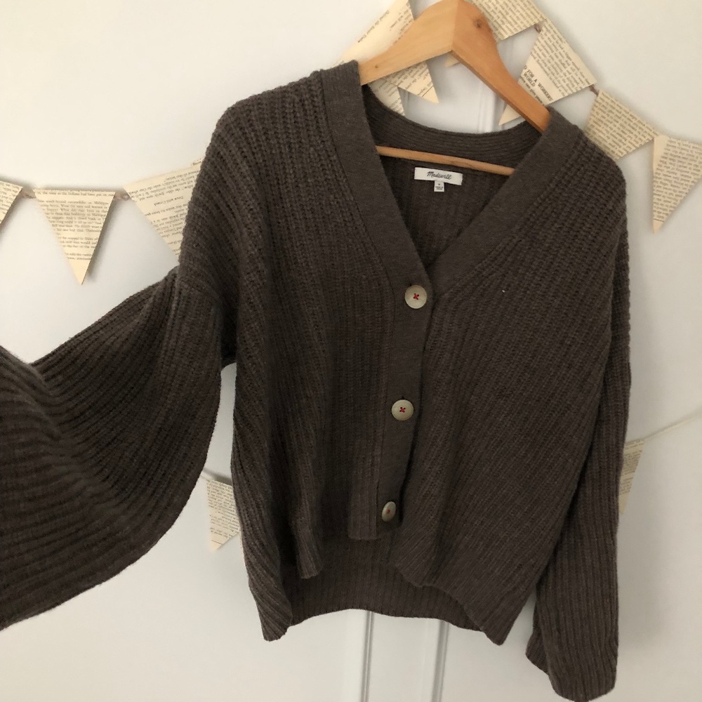 Madewell bell sleeve cardigan